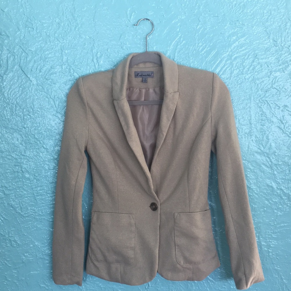 Gold Blazer with a Touch of Shimmer! S Small